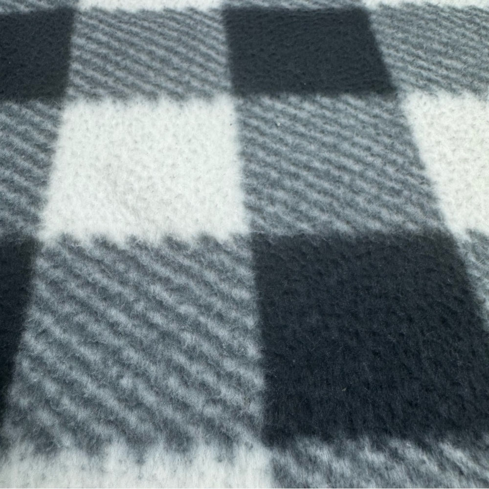 Columbia West Bend Sherpa Jacket Women’s Medium Black & White Check Sherpa Cozy - Picture 6 of 10